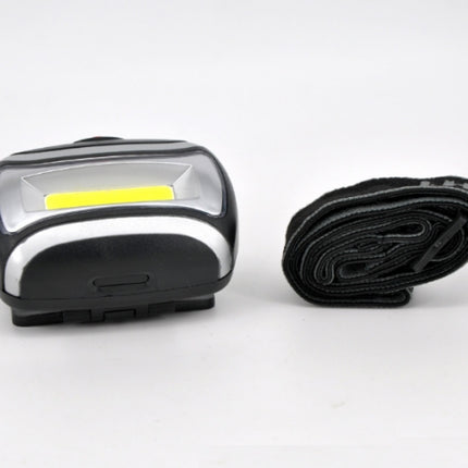 2 PCS 3W Portable Mini COB LED Headlamp Head Lamp Torch with 3 Lighting Modes-garmade.com
