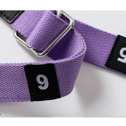 Air Split Leap Stretch Yoga Belt Inverted Stretch Splits Backbending Trainer Yoga Rope(Purple)-garmade.com