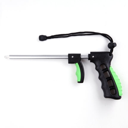 Fishing Tackle And Fishing Hook Separator Aluminum Alloy Hook Remover Portable T-Shaped Hook Remover, Specification: Large(Black Green)-garmade.com