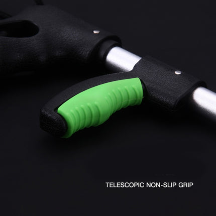 Fishing Tackle And Fishing Hook Separator Aluminum Alloy Hook Remover Portable T-Shaped Hook Remover, Specification: Medium(Black Green)-garmade.com