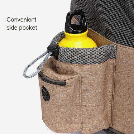 Folding Trolley Pet Backpack Travel Pet Carrier Bag-garmade.com