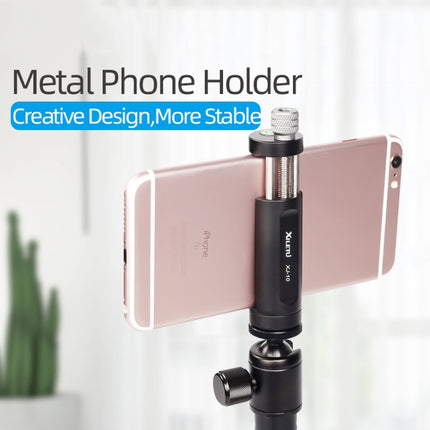 CP-3 Rotating All Metal Tripod Fixing Clip Mobile Phone Live Brackt for 4.5-7.3 inch Phones-garmade.com