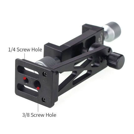 CP-3 Rotating All Metal Tripod Fixing Clip Mobile Phone Live Brackt for 4.5-7.3 inch Phones-garmade.com