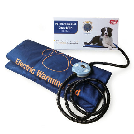 Pet Heating Pad Waterproof and Anti-Scratch Electric Blanket, Size: 60x45cm, Specification: UK Plug-garmade.com
