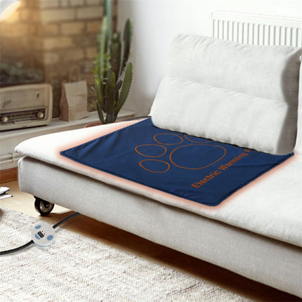 Pet Heating Pad Waterproof and Anti-Scratch Electric Blanket, Size: 60x45cm, Specification: UK Plug-garmade.com