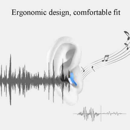 Anti-Noise Sleep Earplugs Silicone Soundproof Earplugs Industrial Noise Cancelling Silent Earplugs(Orange)-garmade.com