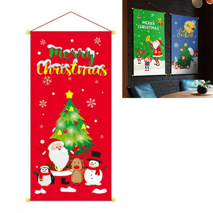 Christmas Party Decoration Supplies Shopping Mall Hotel Restaurant Shop Decoration Christmas Poster(005)-garmade.com