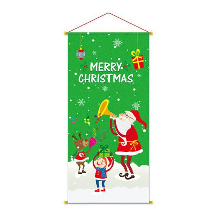 Christmas Party Decoration Supplies Shopping Mall Hotel Restaurant Shop Decoration Christmas Poster(005)-garmade.com