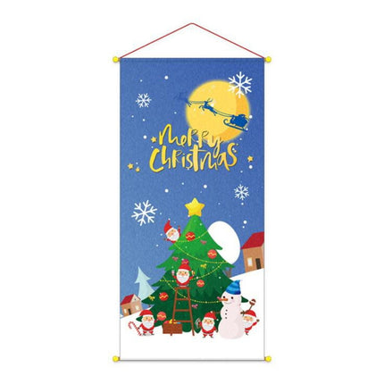 Christmas Party Decoration Supplies Shopping Mall Hotel Restaurant Shop Decoration Christmas Poster(002)-garmade.com