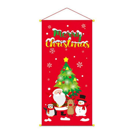 Christmas Party Decoration Supplies Shopping Mall Hotel Restaurant Shop Decoration Christmas Poster(002)-garmade.com