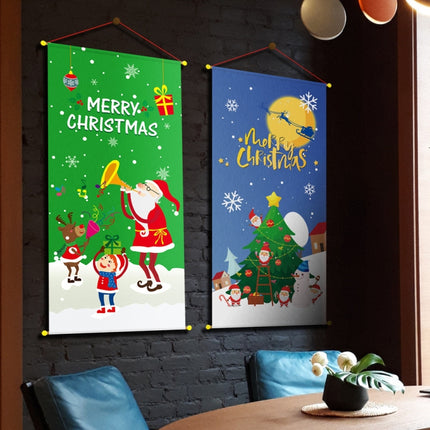 Christmas Party Decoration Supplies Shopping Mall Hotel Restaurant Shop Decoration Christmas Poster(004)-garmade.com