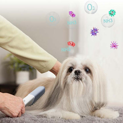 Pet Comb Massage Deodorant Sterilization Disinfection Dog Cat Cleaning Comb-garmade.com