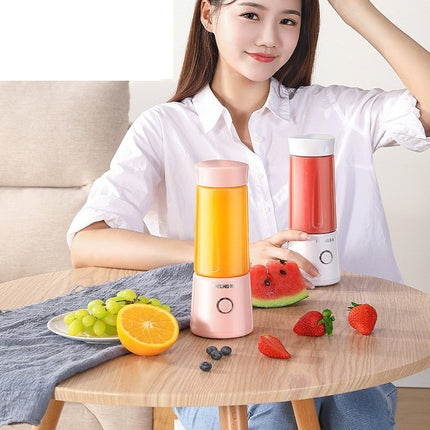 MEILING ML-88 Portable Electric USB Rechargeable Juicer Vegetable Fruit Squeezers Juicer(White)-garmade.com