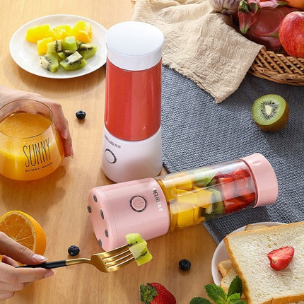 MEILING ML-88 Portable Electric USB Rechargeable Juicer Vegetable Fruit Squeezers Juicer(White)-garmade.com