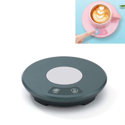 Fast Cooling Heating Pad USB Mini Portable Car Home Heating And Cooling Cup Coaster(Green)-garmade.com