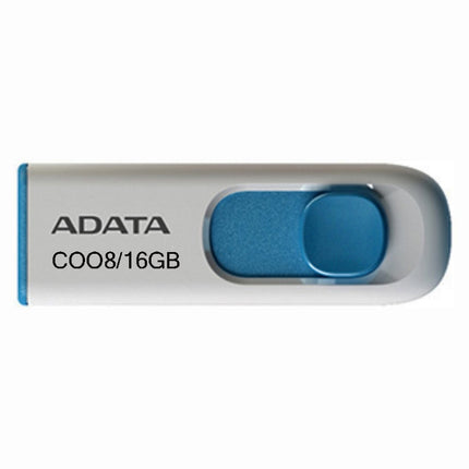 ADATA C008 Car Office Universal Usb2.0 U Disk, Capacity: 16 GB(Blue)-garmade.com