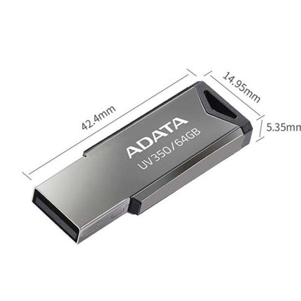 ADATA UV350 Car Speaker Office Storage USB3.2 U Disk, Capacity: 32GB-garmade.com