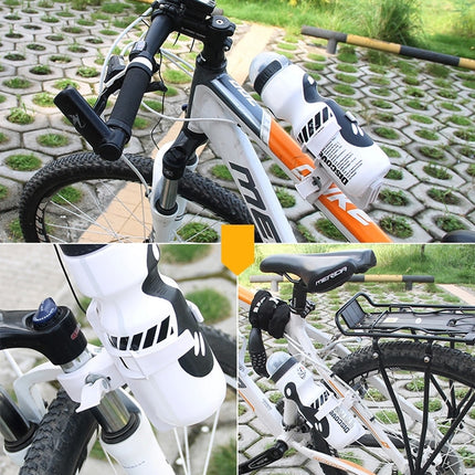 3 PCS Mountain Bike Bottle Cage Bicycle Quick Release Free Hanging Cup Holder Road Bike Electric Scooter Motorcycle Water Cup Holder(White)-garmade.com