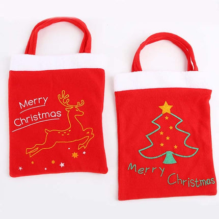 Christmas Eve Decoration Backpack Gift Bag(Elk)-garmade.com