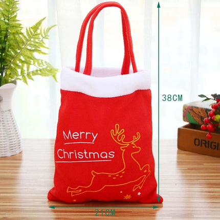 Christmas Eve Decoration Backpack Gift Bag(Elk)-garmade.com