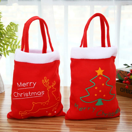 Christmas Eve Decoration Backpack Gift Bag(Elk)-garmade.com
