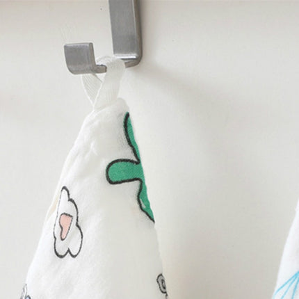 5 PCS Six-Layer Gauze Cotton Baby Square Handkerchief Saliva Towel Styles Random Delivery, Size:30x30cm-garmade.com