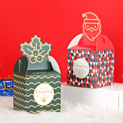 Christmas Eve Apple Packaging Gift Box Candy Box (Green)-garmade.com