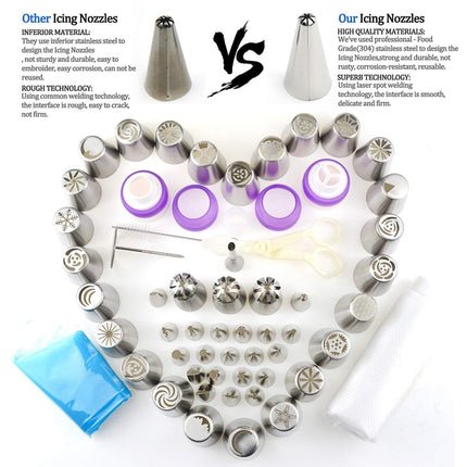 88 in 1 Decorating Mouth Set Cake Baking Jewelry Set-garmade.com