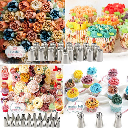 88 in 1 Decorating Mouth Set Cake Baking Jewelry Set-garmade.com