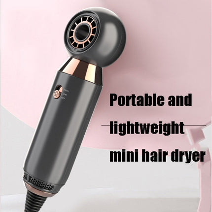 Mdjc-806 Travel Leafless Mini Hair Dryer Hotel Wall-Mounted Hair Dryer(US Plug)-garmade.com