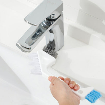 3 PCS Multi-Purpose Cleaning Brush Bathroom Tile Brush Kitchen Crevice Brush Bathroom Floor Tile Brush-garmade.com
