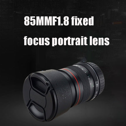 Lightdow 85mm F1.8 Large Aperture Fixed Focus Portrait Macro Manual Focus Camera Lens for Nikon-garmade.com