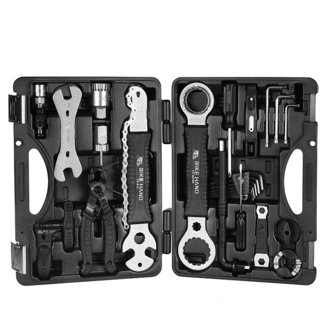BIKEHAND Bicycle Tool Box Set Renovation Vehicle Tool Kit Riding Equipment Accessories-garmade.com