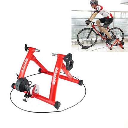 DEUTER MT-04 Bicycle Training Platform Indoor Cycling Platform Cycling Fitness Rack(Red)-garmade.com