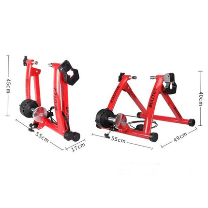 DEUTER MT-04 Bicycle Training Platform Indoor Cycling Platform Cycling Fitness Rack(Green)-garmade.com