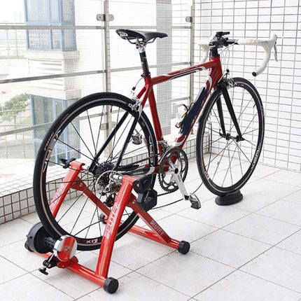 DEUTER MT-04 Bicycle Training Platform Indoor Cycling Platform Cycling Fitness Rack(Black)-garmade.com