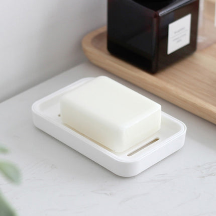 5 PCS Bathroom Double Layer Drain Soap Box-garmade.com