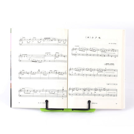 Portable Foldable Desktop Music Stand(White)-garmade.com