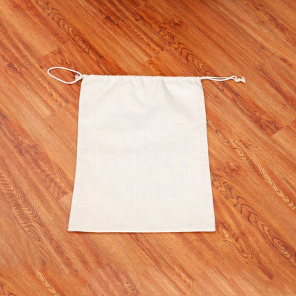 Large Printed Linen Backpack Christmas Gift Bag Candy Bag(B Type)-garmade.com