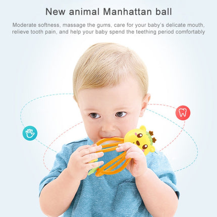 Baby Toy Rattle Hand Catch Ball Teether(Run)-garmade.com