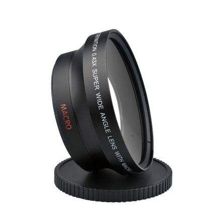 67mm 0.43X Super Wide Angle Fisheye Lens with Macro Lens for Canon-garmade.com