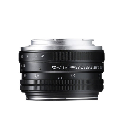 LIGHTDOW 35mm F1.7 E-Mount Manual Fixed Focus Lens for Sony-garmade.com