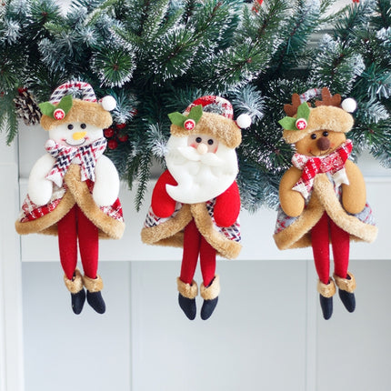 3 PCS Christmas Cartoon Doll Decoration Pendant(Senior)-garmade.com