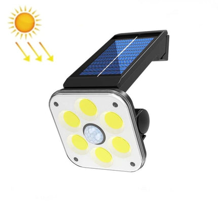 54 COB Solar Wall Light Outdoor Waterproof Human Body Induction Garden Lamp Street Light-garmade.com