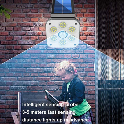 54 COB Solar Wall Light Outdoor Waterproof Human Body Induction Garden Lamp Street Light-garmade.com