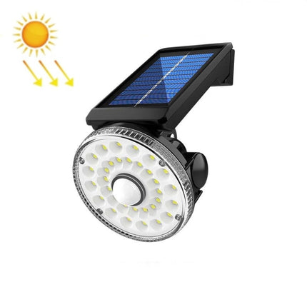 32 LED Solar Wall Light Outdoor Waterproof Human Body Induction Garden Lamp Street Light-garmade.com