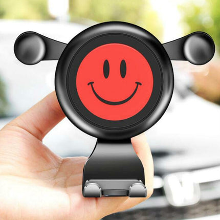 Car Phone Holder Air Outlet Snap-Type Gravity Universal Bracket(Red)-garmade.com