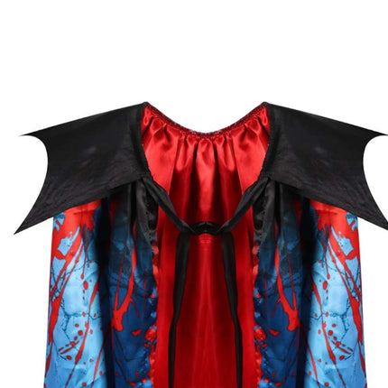 Halloween Dress Up Kids Double-Layer Printed Cloak, Size: Free Size-garmade.com