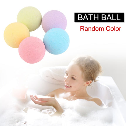 3 PCS 10g Natural Bubble Shower Bombs Ball Bath Salt Body Essential Oil Bath Ball(Blue)-garmade.com