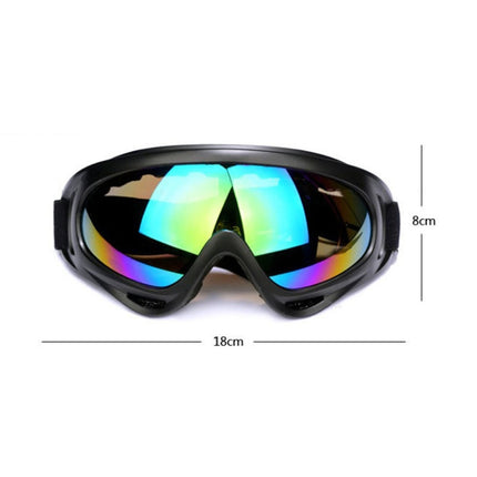 Windproof UV Resistant Ski Goggles Multi-functional Outdoor Sport Goggles(Brown Lens)-garmade.com